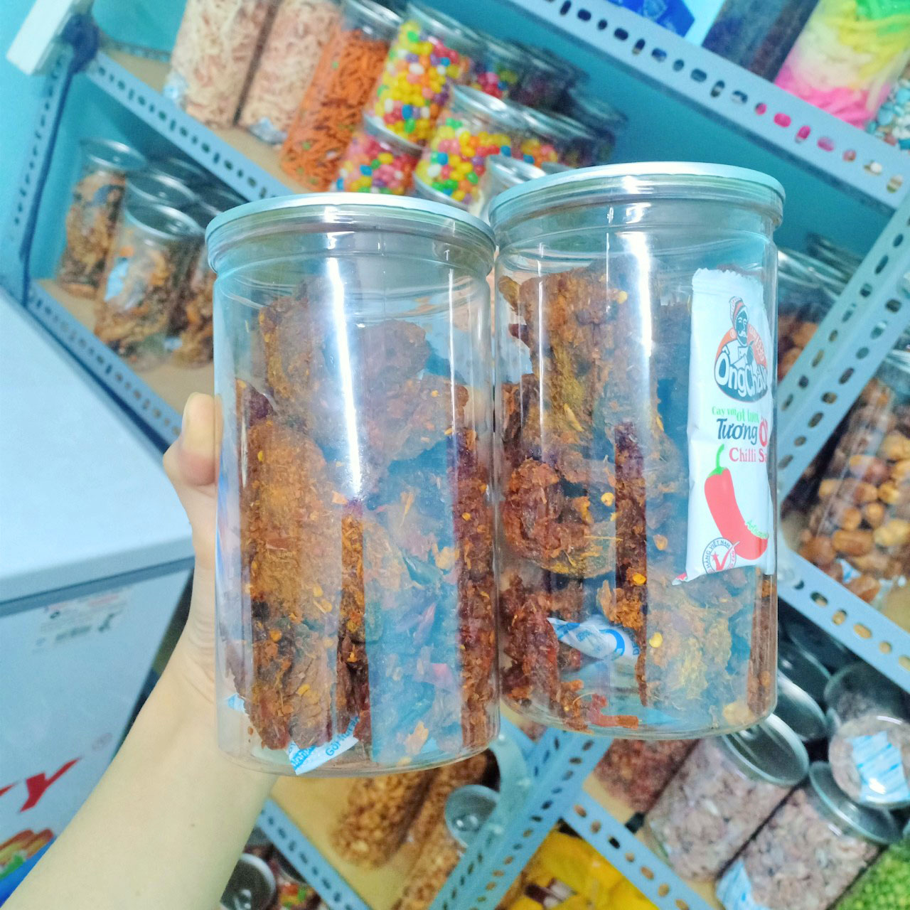 [Gói 500g] Khô Bò Vụn Lớn Loại Ngon Cay (NCFOOD)