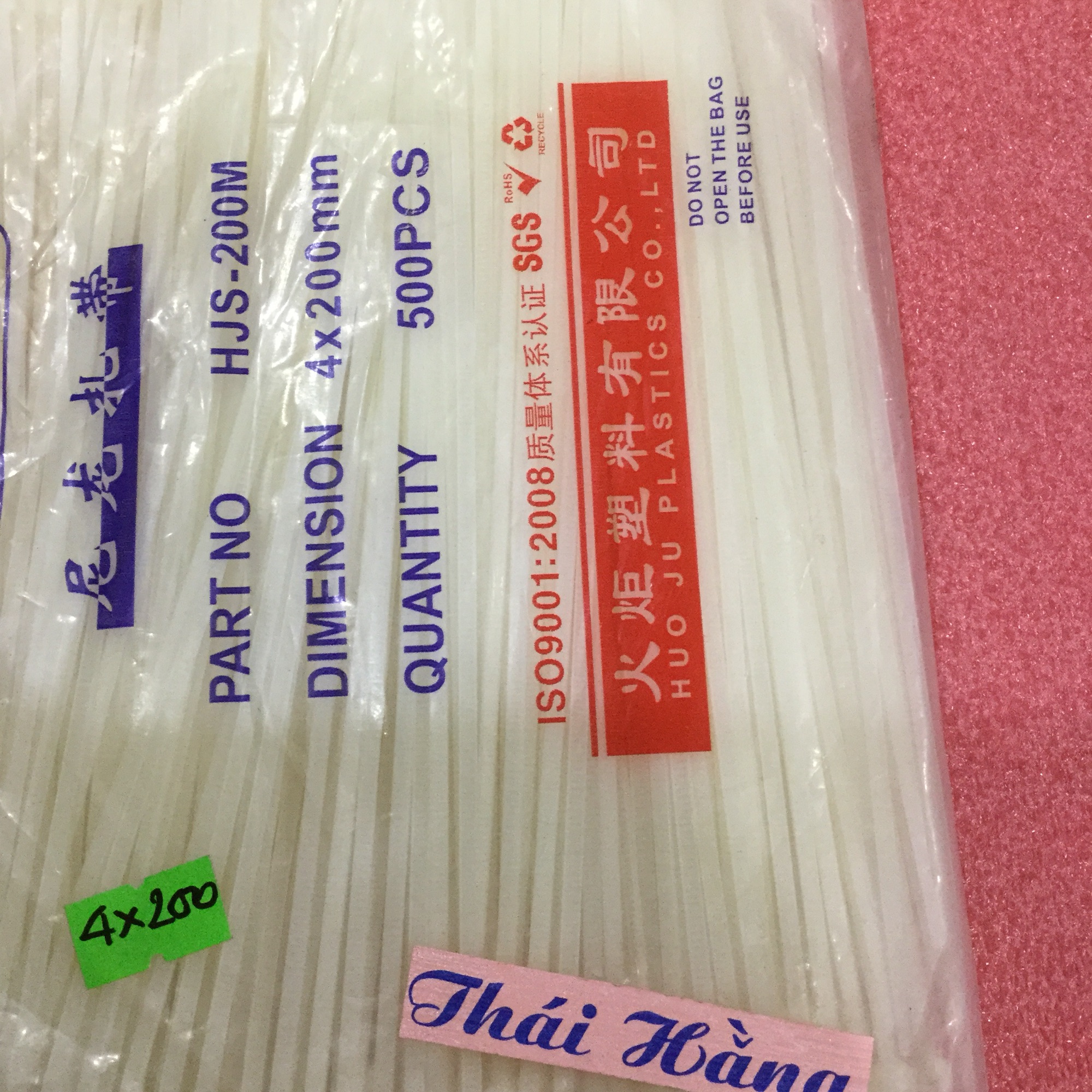 Dây thít 4x200 mm—500 chiếc