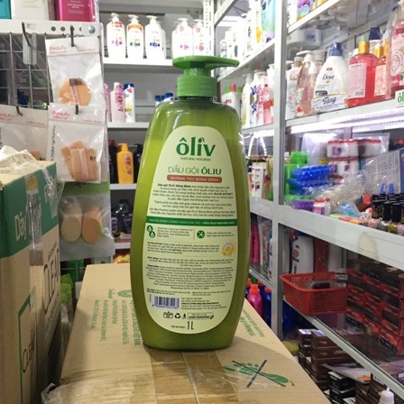 Dầu gội Oliv dưỡng tóc bồng bềnh 1L