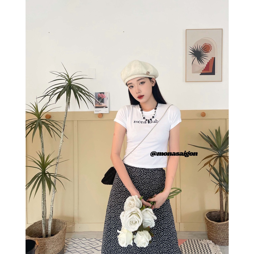 Áo thun croptop MONÁ - KLUB