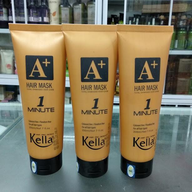 [HCM]kem hấp phục hồi tóc 1 phút kella 200ml