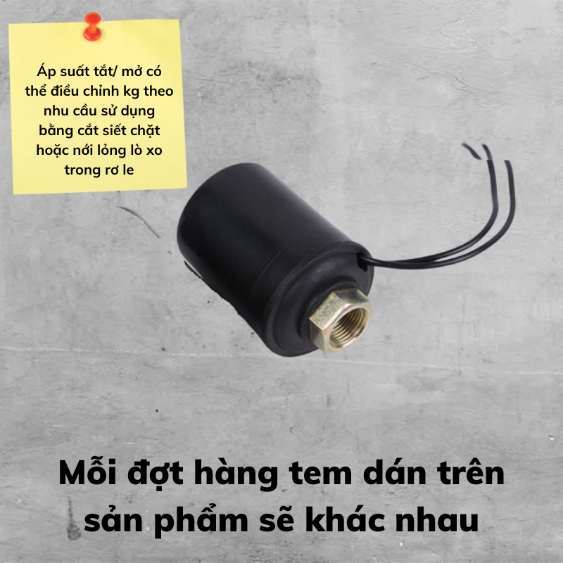 Rơ le công tắc áp suất máy bơm nước tự động