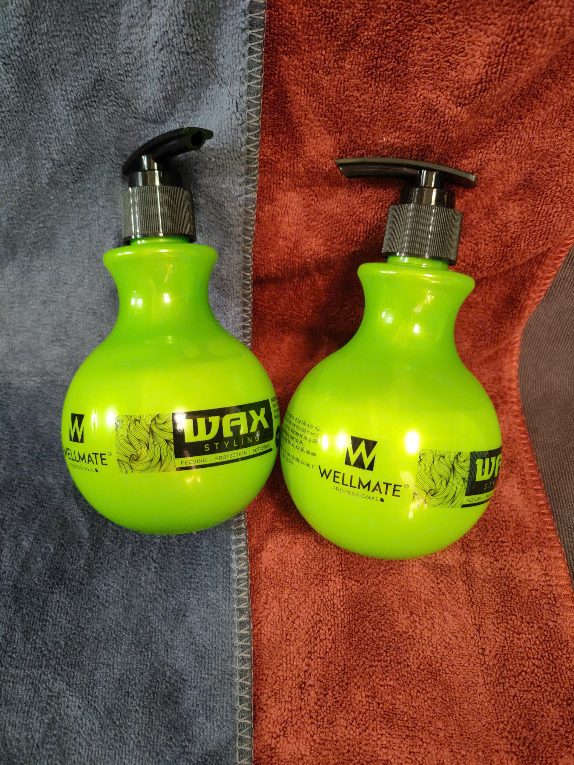 Wax tóc phụ hồi wellmate xanh lá