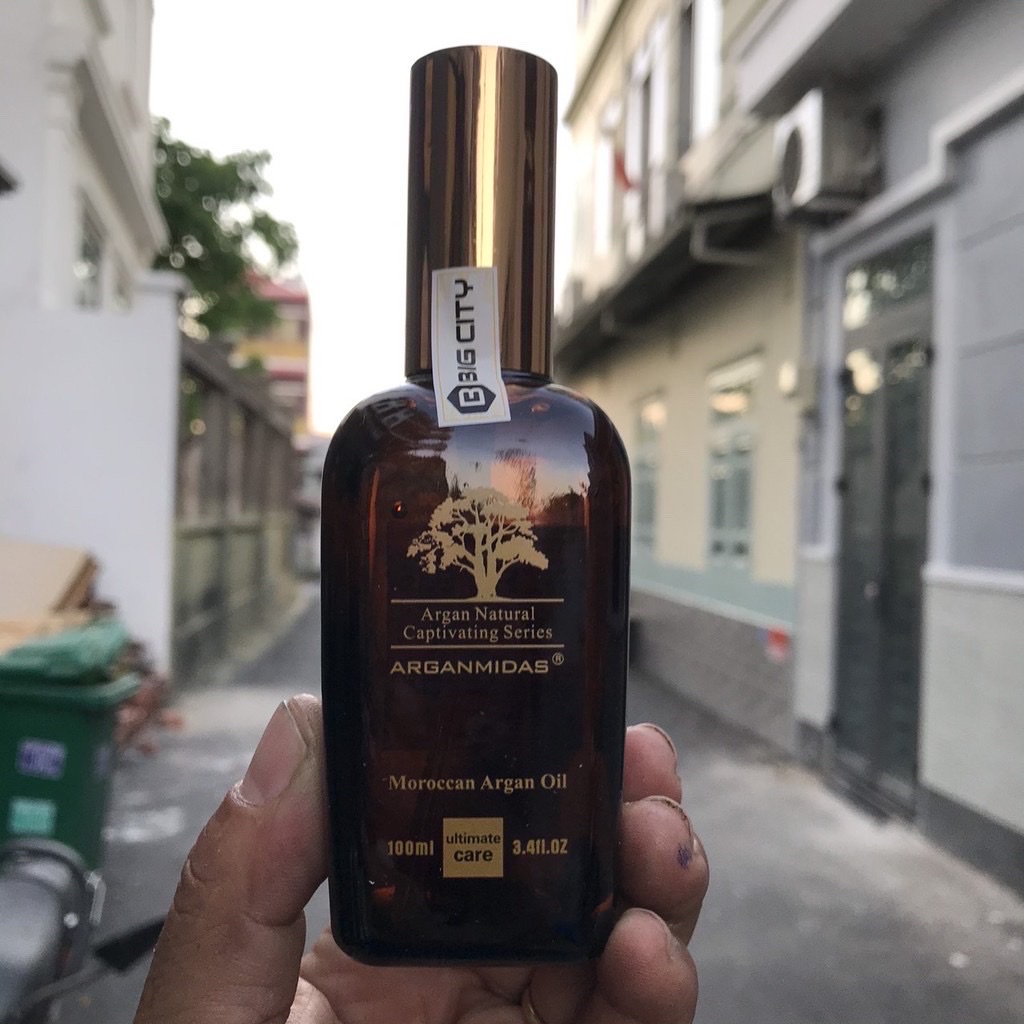 [HCM]Tinh dầu phục hồi tóc chẻ ngọn hư tổn ARGANMIDAS 100ml