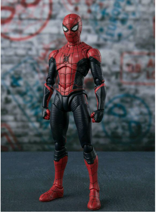 [HCM]Mô Hình có khớp Spider man người nhện Phiên bản nâng cấp Suit 14cm