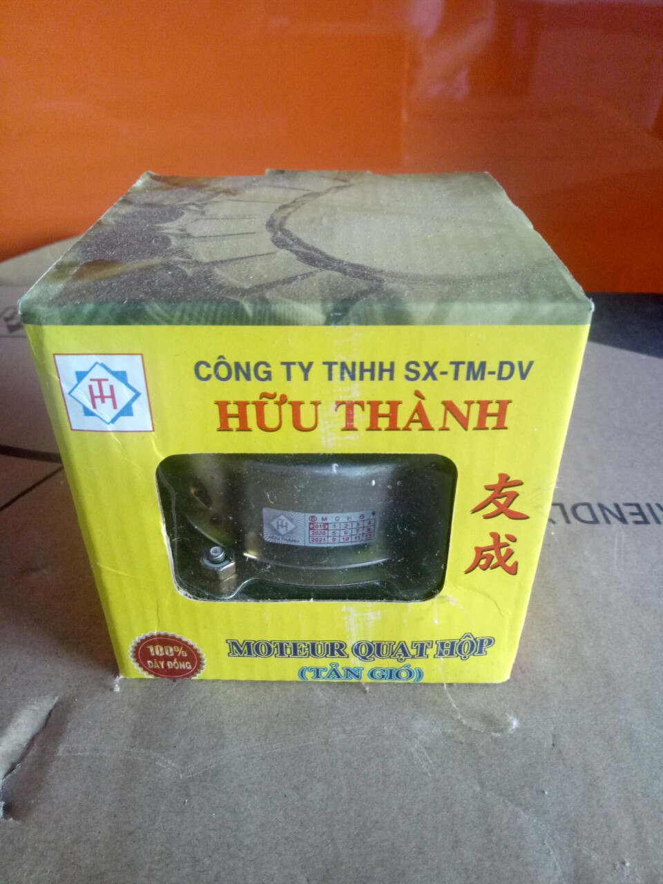 Động cơ quạt hộp cuộn dây đồng Hữu Thành