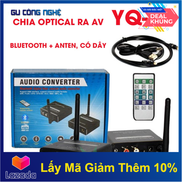 Bộ Chuyển Đổi Âm Thanh Yiqian Yq-31 Bluetooth 5.0 Phiên Bản Nâng Cấp Của Kiwi Ka08 -Dc4184