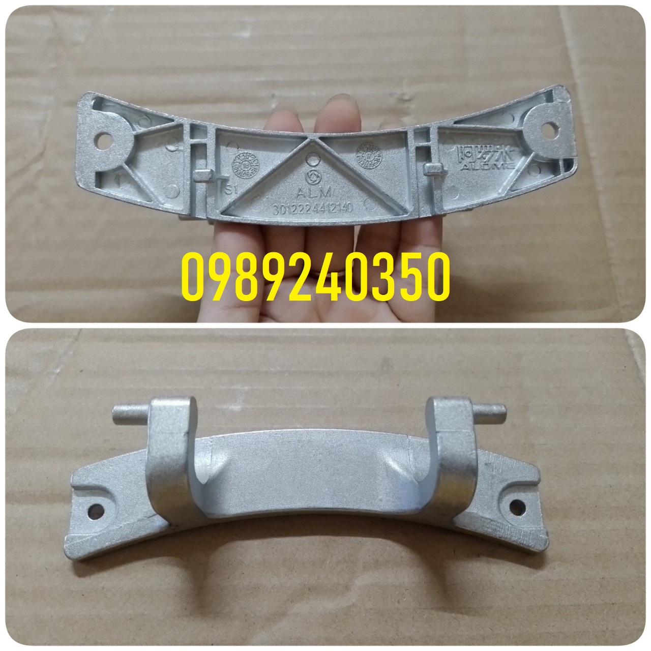 Bản lề máy giặt Sanyo cửa trước lồng ngang hàng mới chính hãng