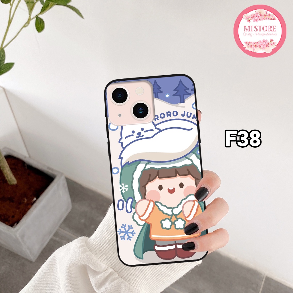 Ốp điện thoại iphone 13/ 13 mini/ 13 pro/ 13 pro max - ốp lưng iphone in hình bé gái hoạt hình xinh