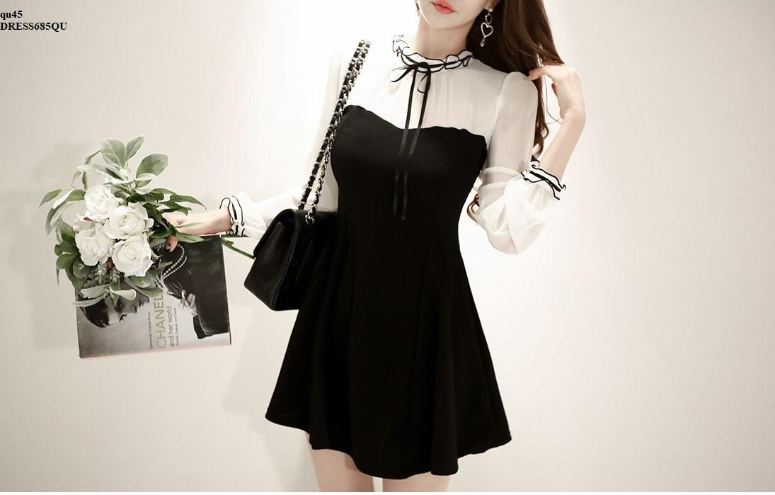 DRESS685QU ĐẦM XÒE NỮ THIẾT KẾ
