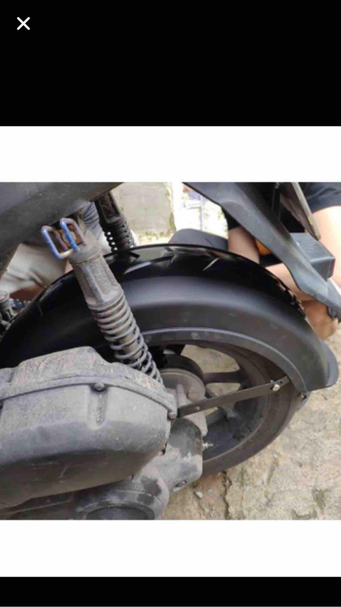 Dè chắn bùn xe NVX 155cc đời 2017 2018 2019 2020 full bánh