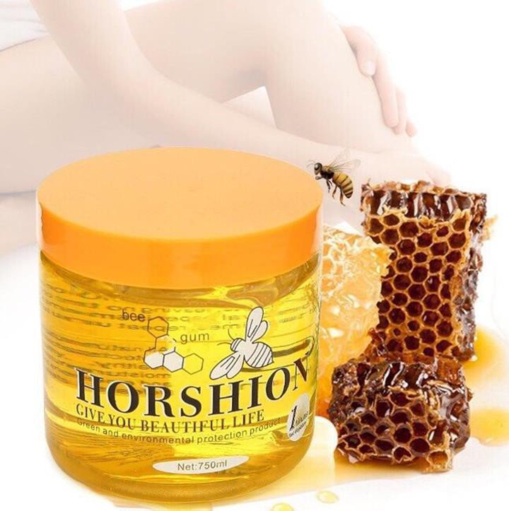 Gel Wax Lông Mật Ong Horshion 750ml Chính Hãng Tẩy Sạch Lông, Se Khít Chân lông