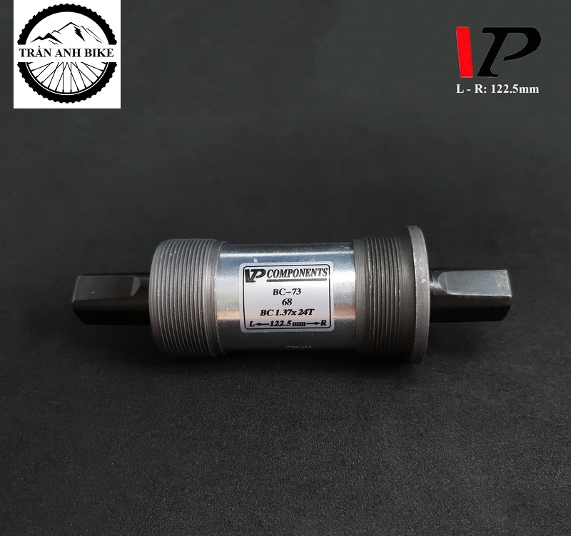 Trục Giữa Cốt Vuông Xe Đạp VP-BC73 122.5mm