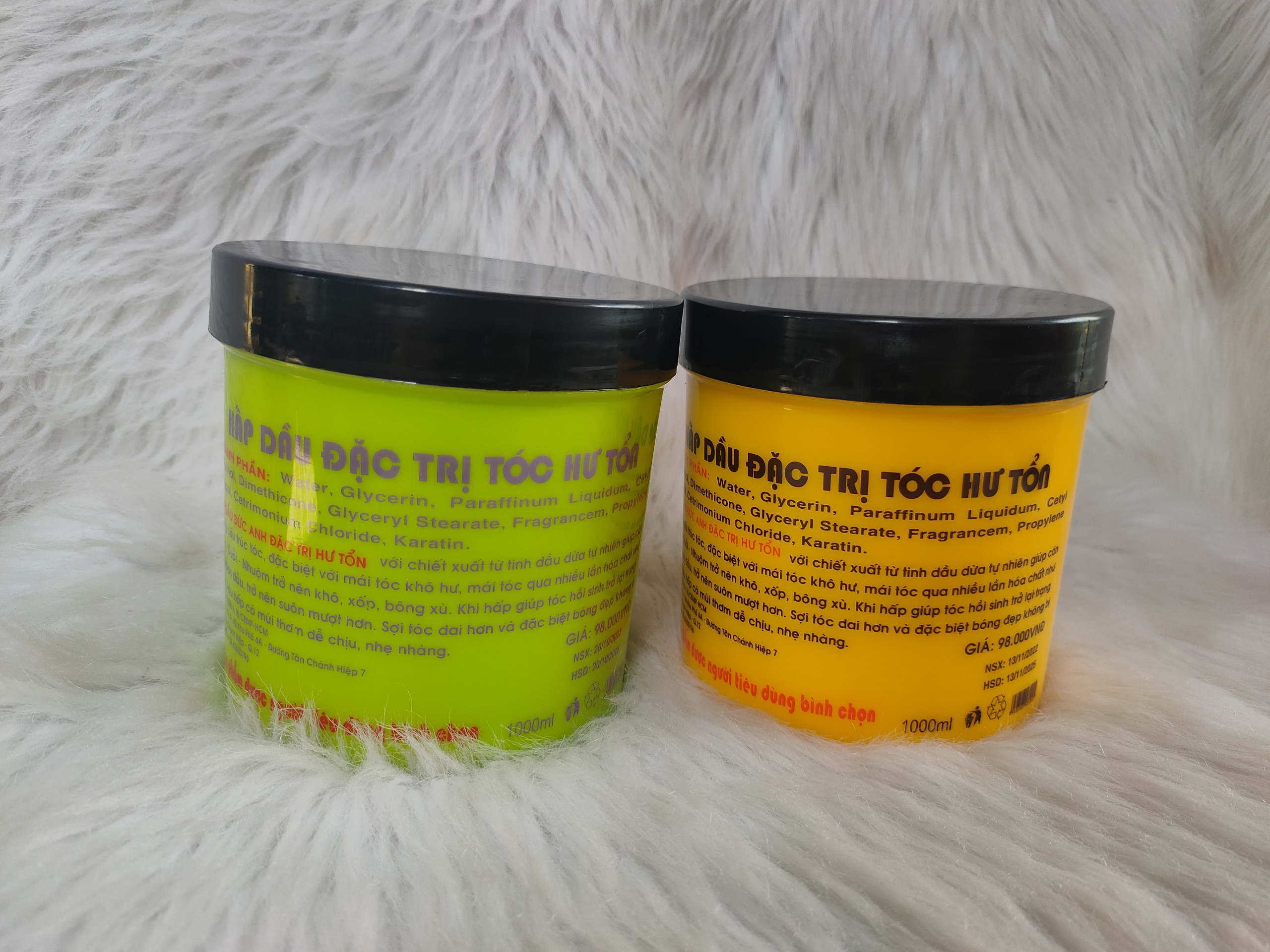 Hấp xả tóc tinh dầu Đức Anh Dừa chống hư tổn tóc