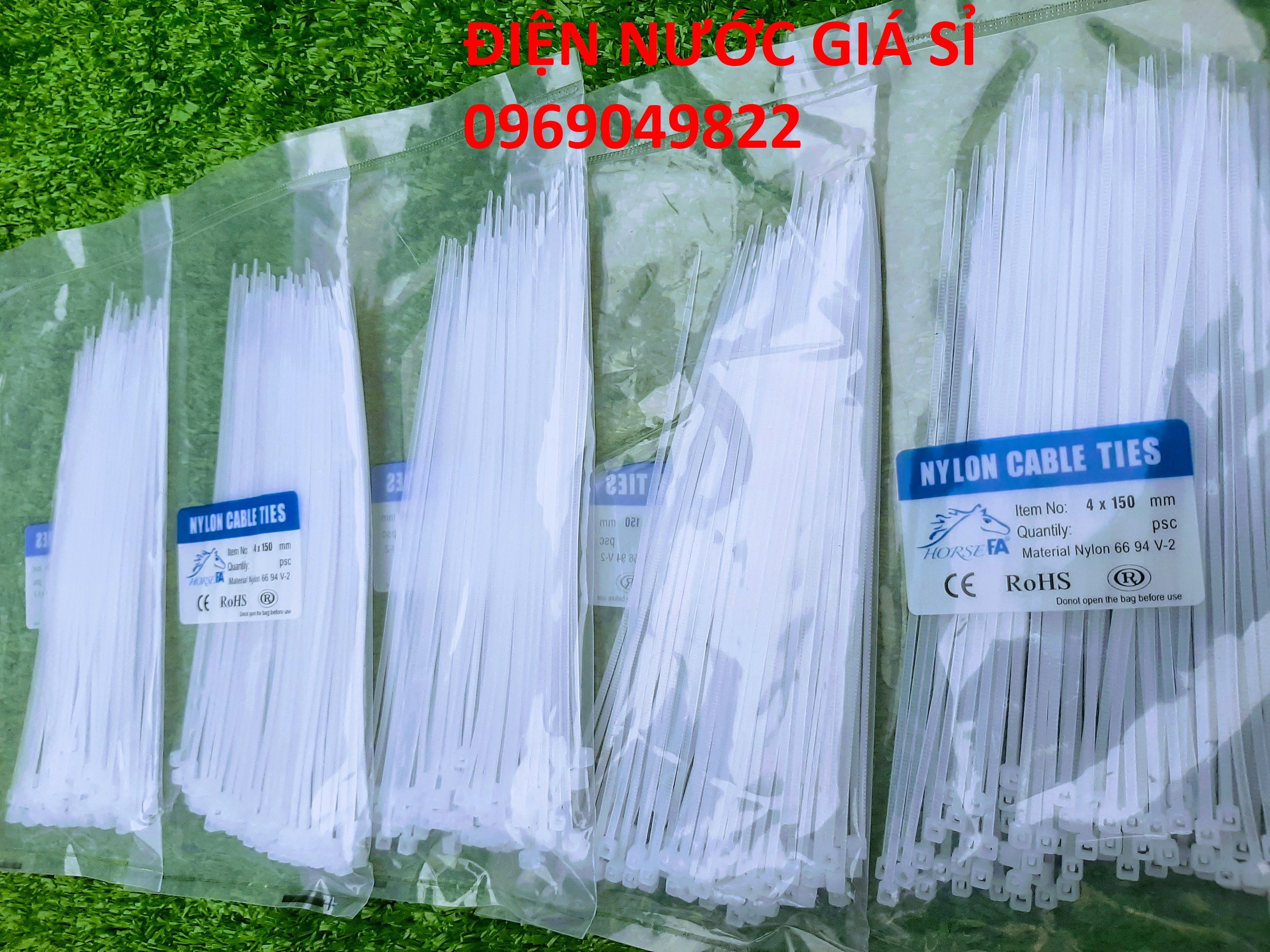 Combo 5 Bịch Dây Rút Nhựa 15cm, Dây Thít Nhựa Nylon 1.5 Tấc | Lazada.vn