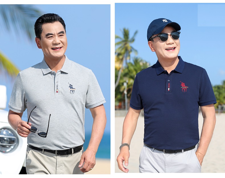 Áo polo trung niên cho bố