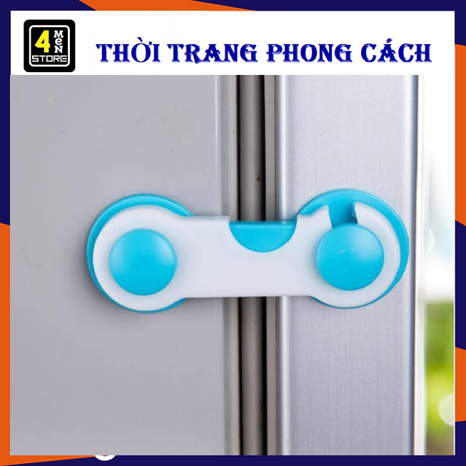 ⚡Tjll Tjll ⚡ Khóa Chặn Tủ  Khóa Tủ Lạnh An Toàn Ngăn Bé Tự Ý Mở Cửa Tủ - Khóa Tủ Quần Áo Cho Bé ⚡