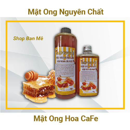Mật ong hoa cà phê, mật ong nguyên chất 1L