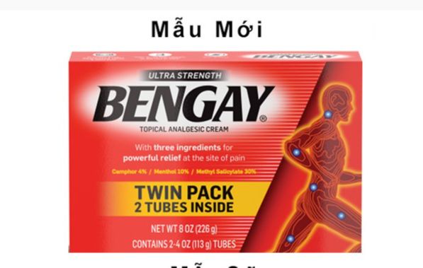 DẦU NÓNG DẠNG KEM BENGAY ULTRA STRENGTH TWIN PACK 226g
