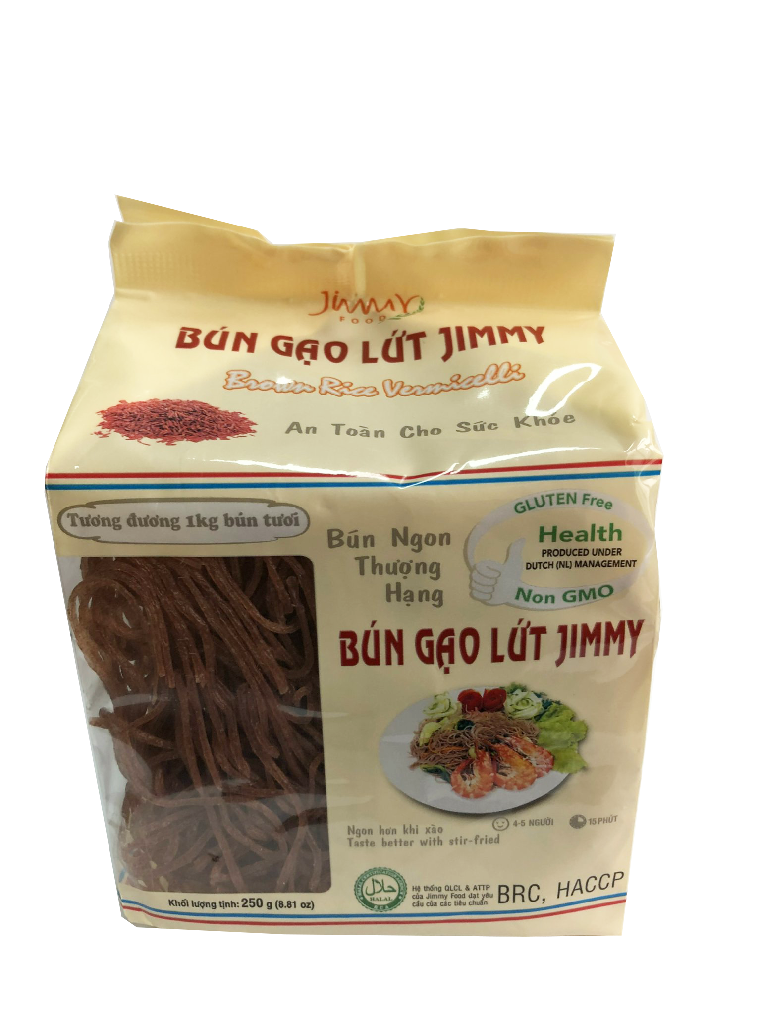 Combo 2 túi bún gạo lứt 250g date mới nhất