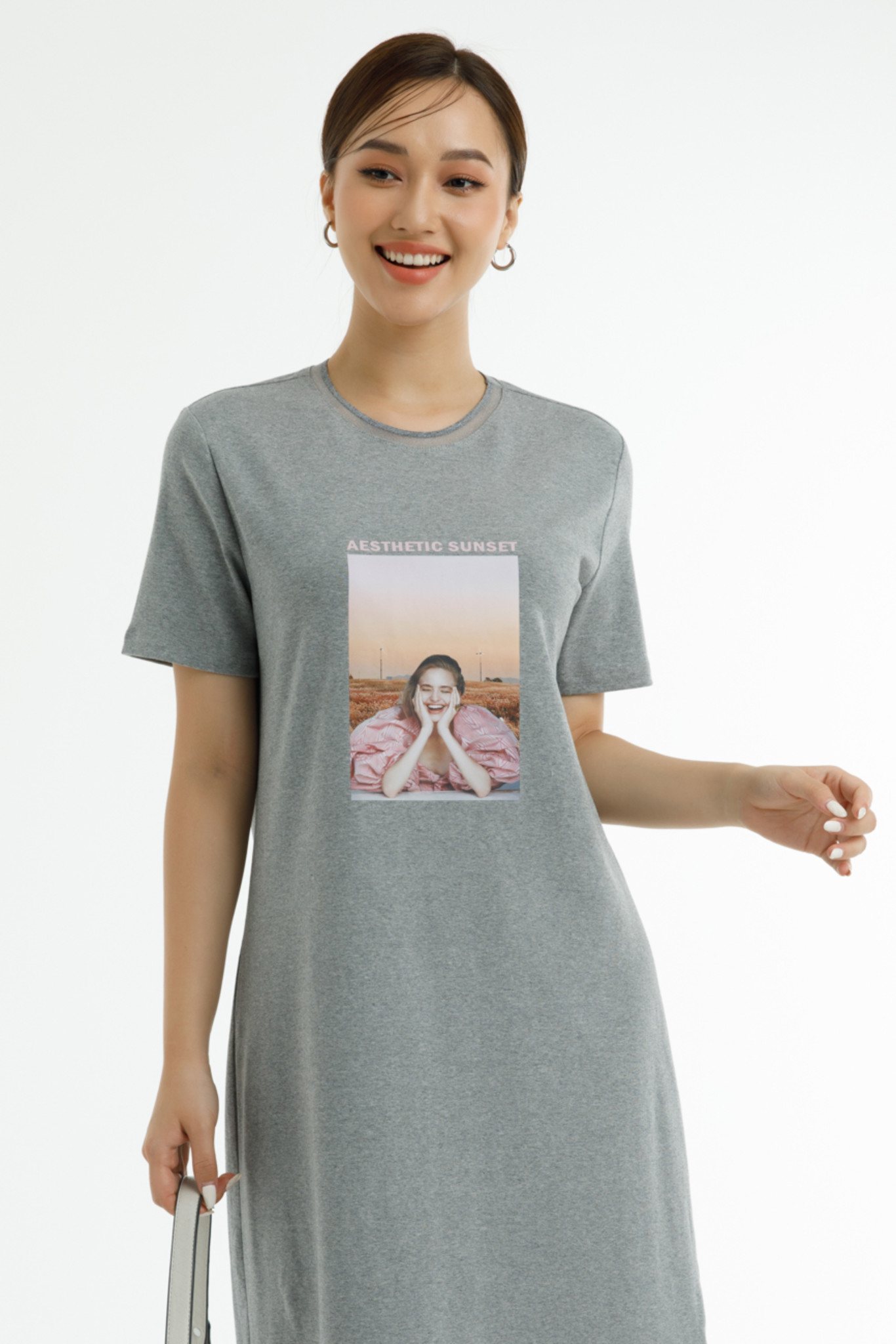 Đầm thun dáng suông IVY moda MS 42B9201
