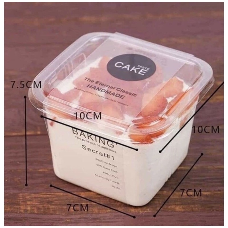 Hộp th10-8 -đựng bánh lạnh tiramisu
