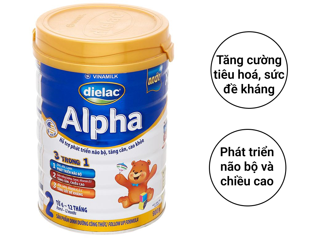 SỮA BỘT DIELAC ALPHA 2 900G