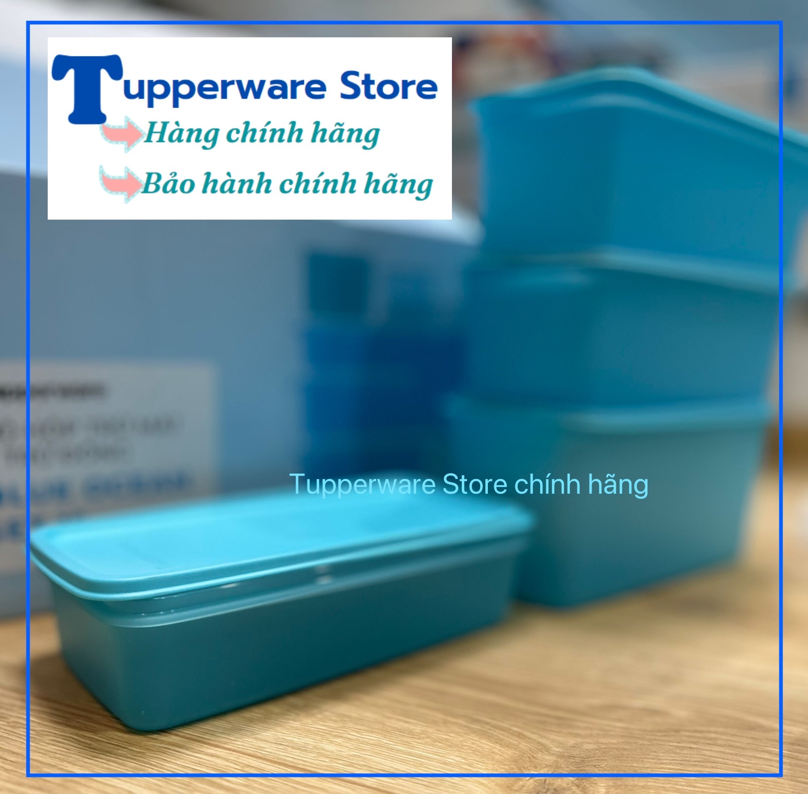 Hộp trữ mát Ocean Blue Tupperware