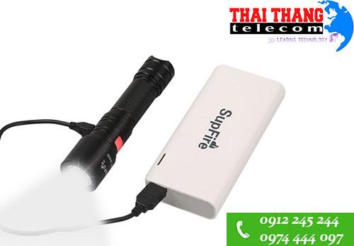 Đèn pin sạc qua USB Supfire A5 chống nước