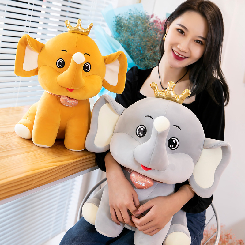 Gấu Bông Voi ngồi  Cao Cấp HM size 25cm