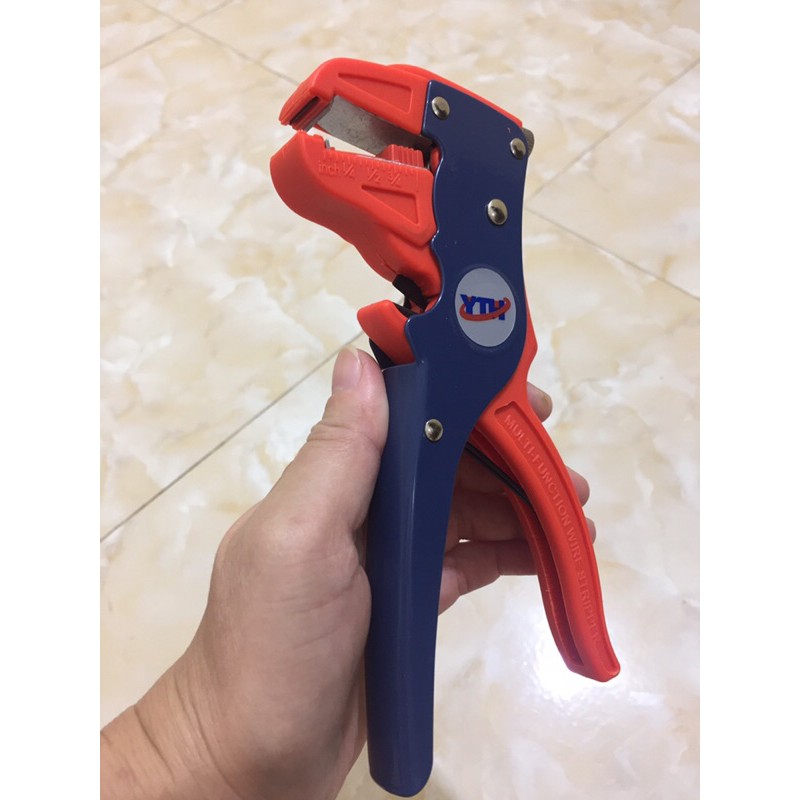 Kìm tuốt cắt dây điện mỏ quạ YTH cao cấp _TKDN