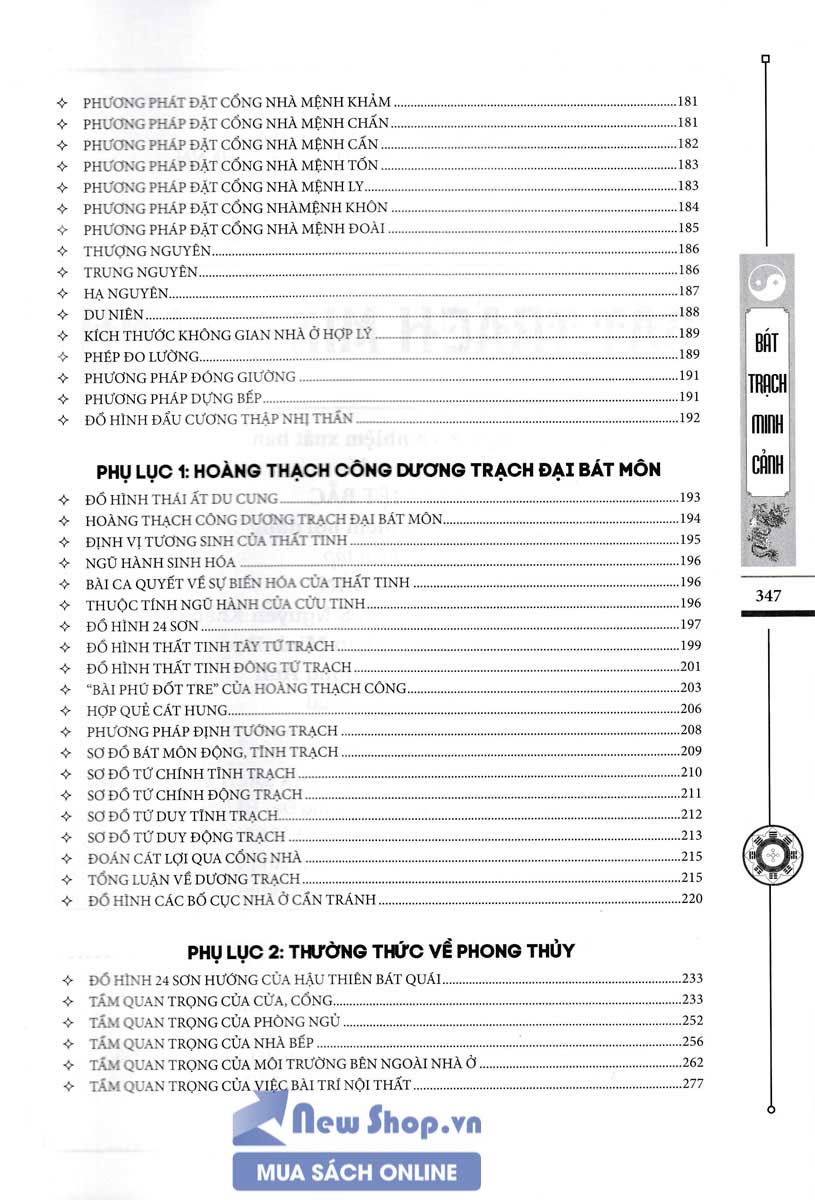 Sách Bát Trạch Minh Cảnh (Bìa Cứng) - Newshop