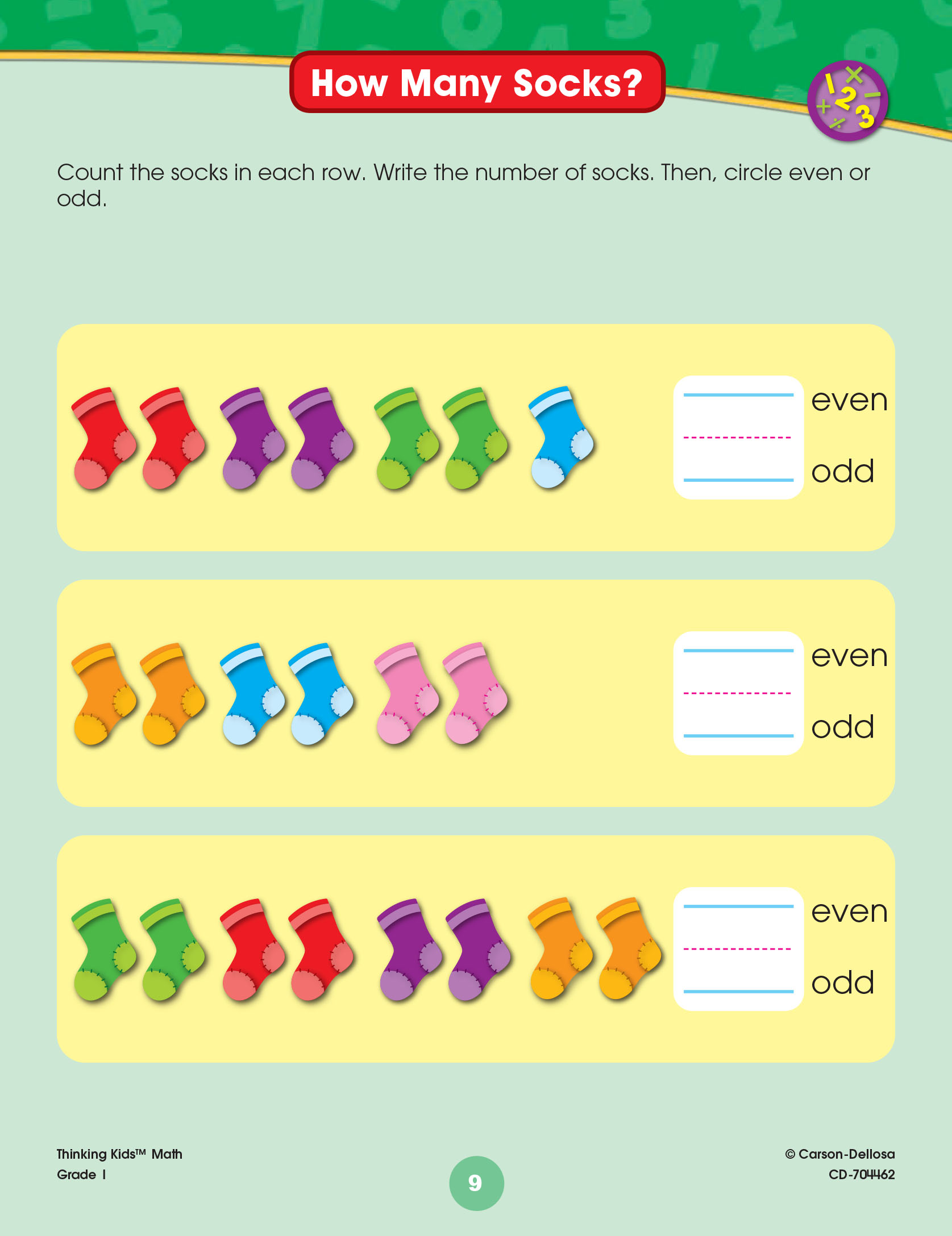 Thinking kids math. Grade 1 ( sách màu )