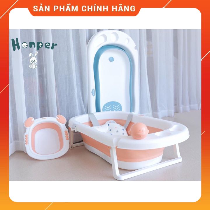chậu tắm gấp gọn kèm phao holla
