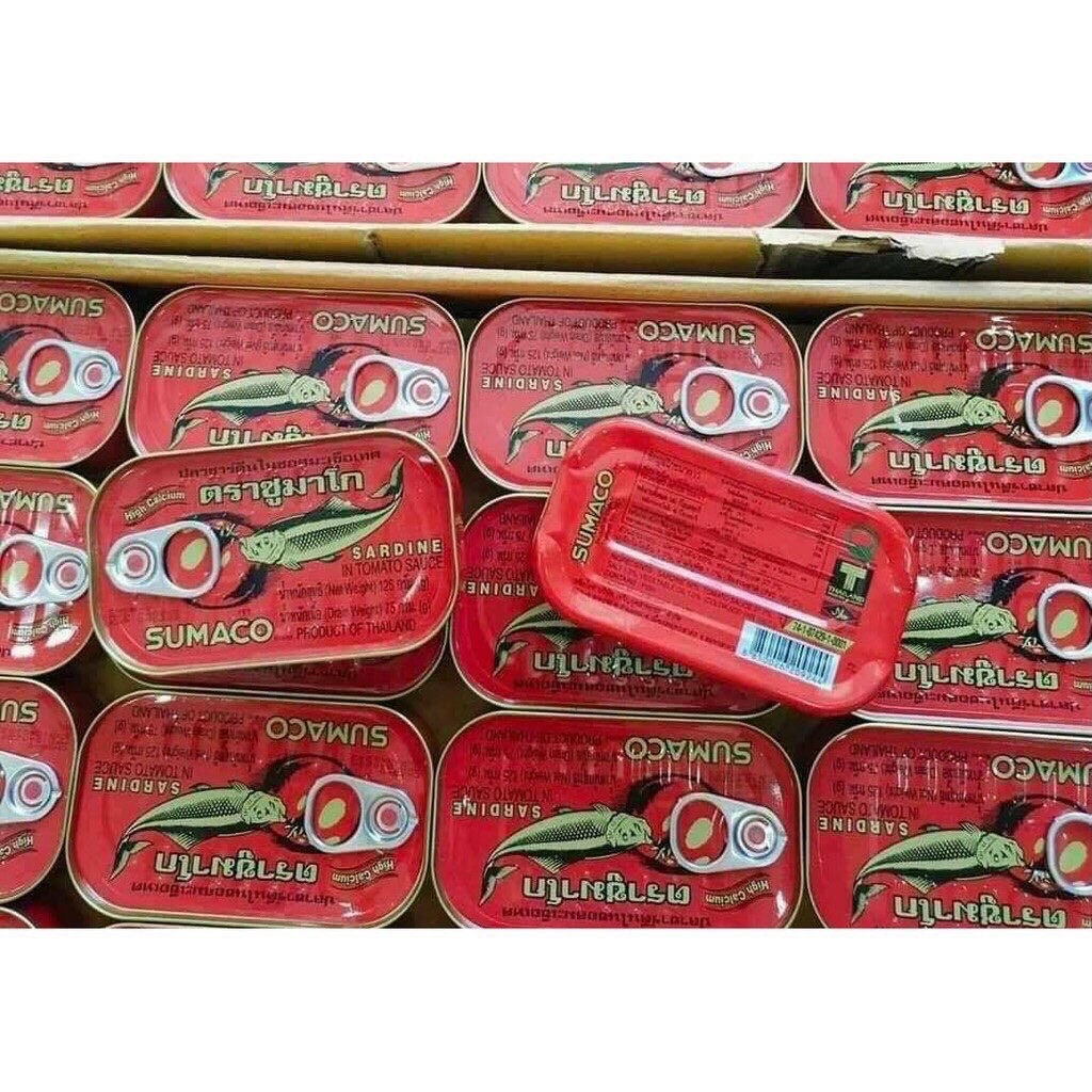Cá Mòi Sốt Cà Sumaco Thái Lan - Hộp125gram