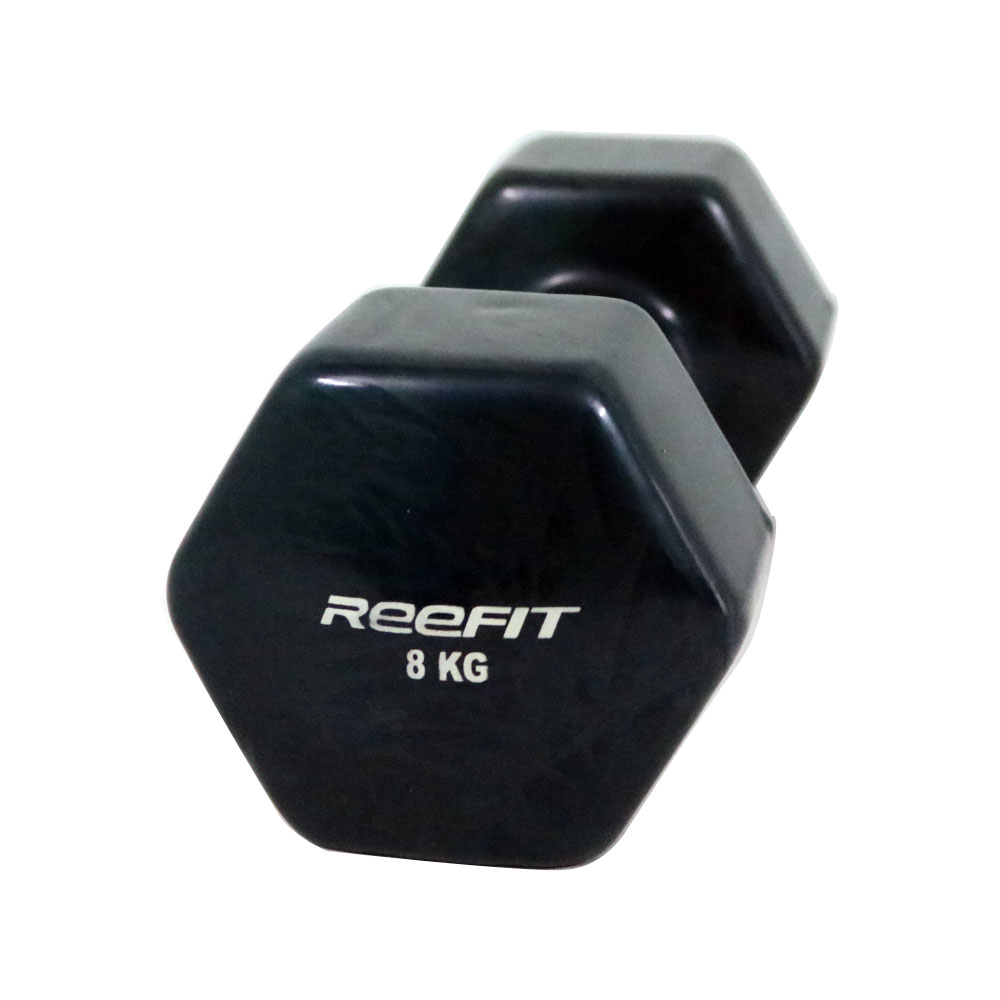 Tạ tay cao su 8kg Reefit (1 cái)