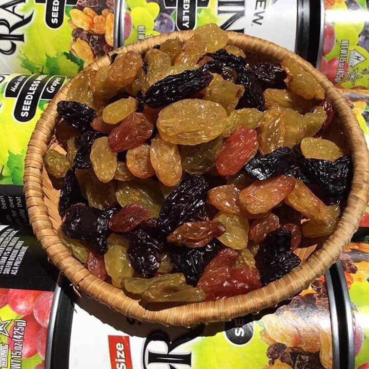 nho khô mỹ Raisin hộp 425g