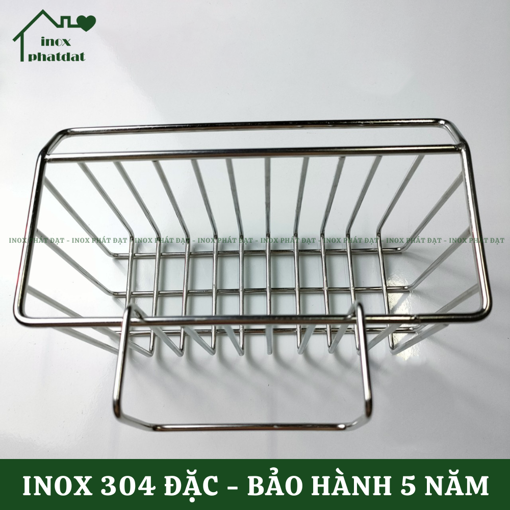 Rổ để chai nước rửa chén Inox 304 PHÁT ĐẠT, giá đựng đồ rửa chén (SP100)