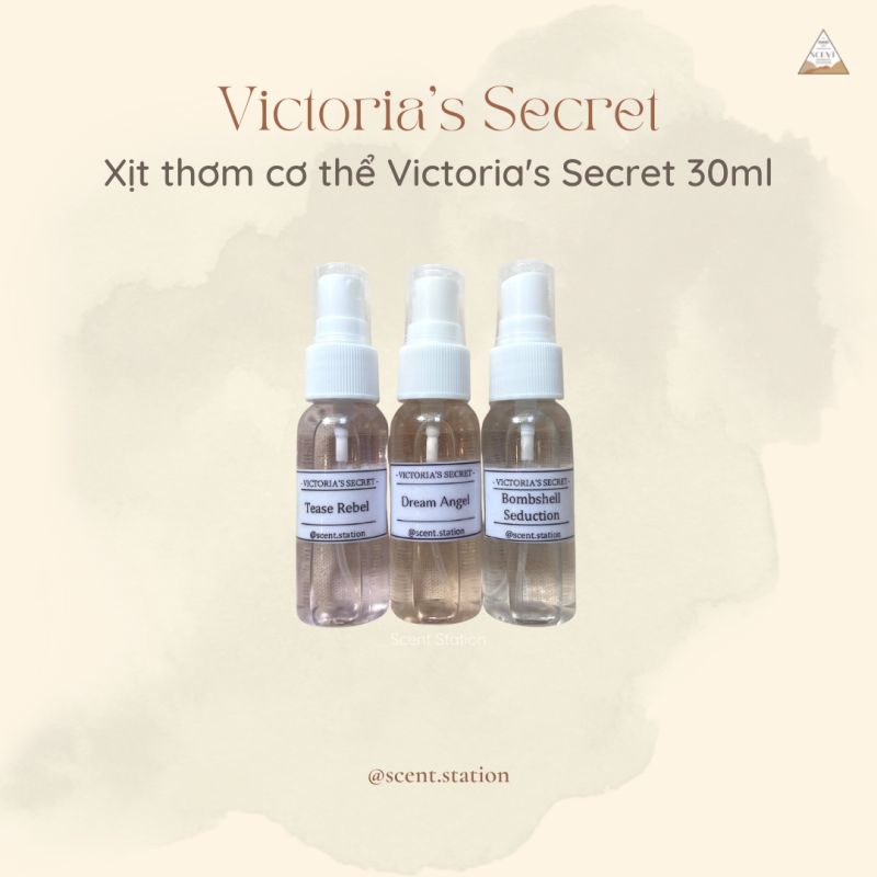 [Mẫu thử 30ml] [Link 1] Xịt thơm cơ thể Body mist Victoria’s Secret 30ml