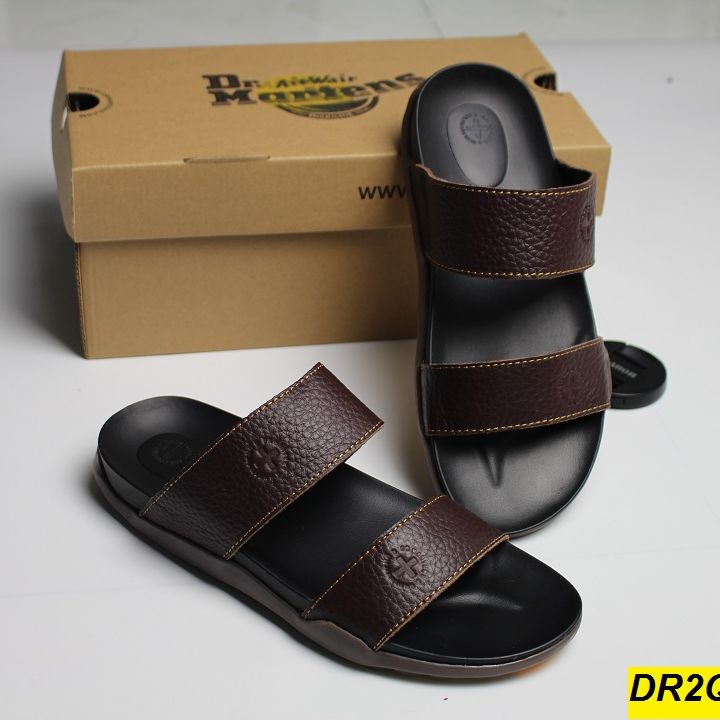 Dép Dr.Martens Quai Ngang . Dép Da Nam(DR.2Q)