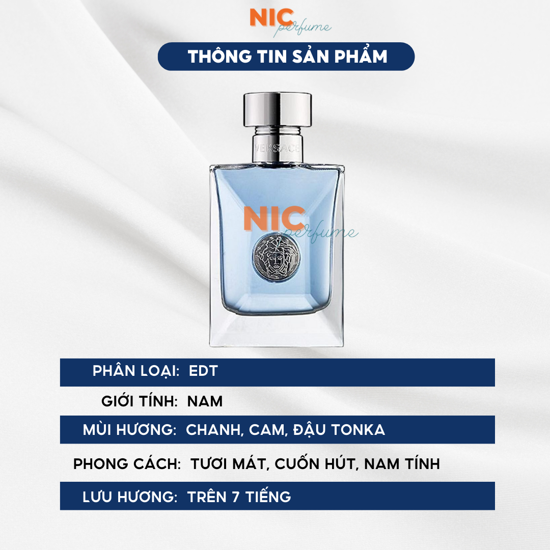 Nước hoa chiết Versace Pour Homme 10ml