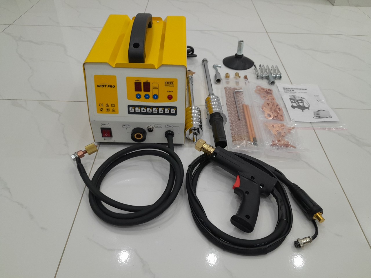Máy hàn giật tôn xách tay Olym M90E