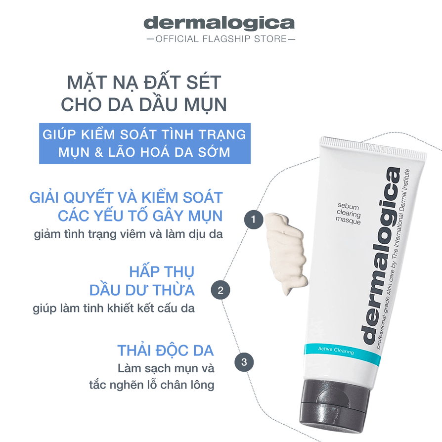 Mặt nạ Dermalogica Sebum Clearing Masque 75ml