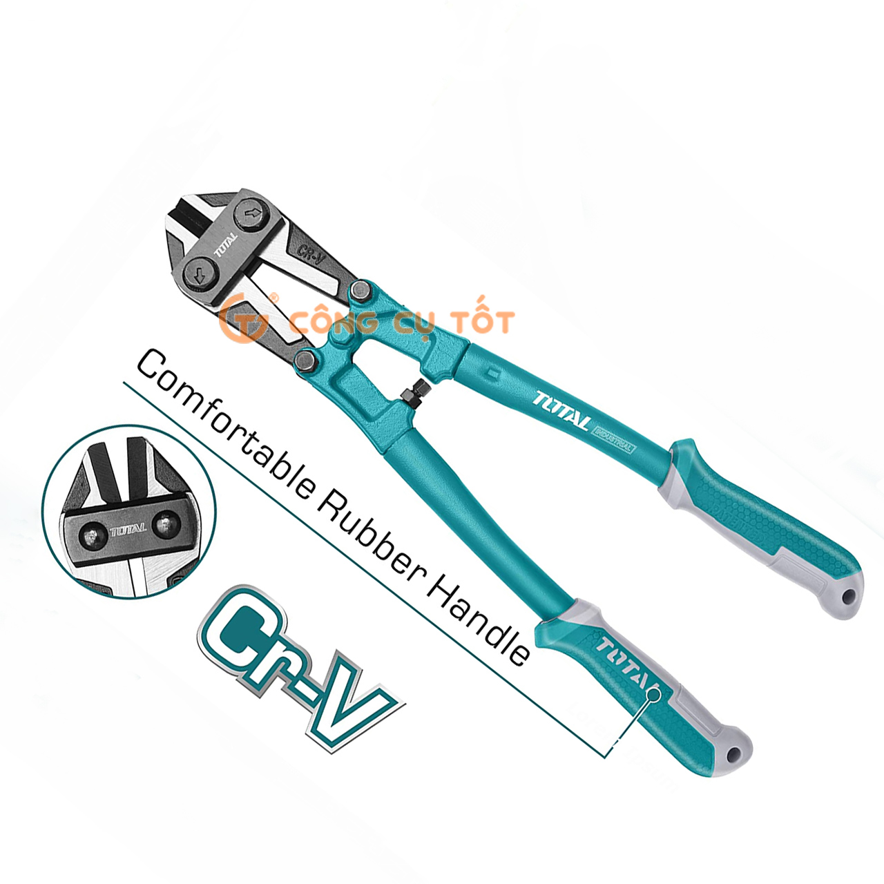 Kìm cộng lực cắt sắt total tht113366 dài 900mm