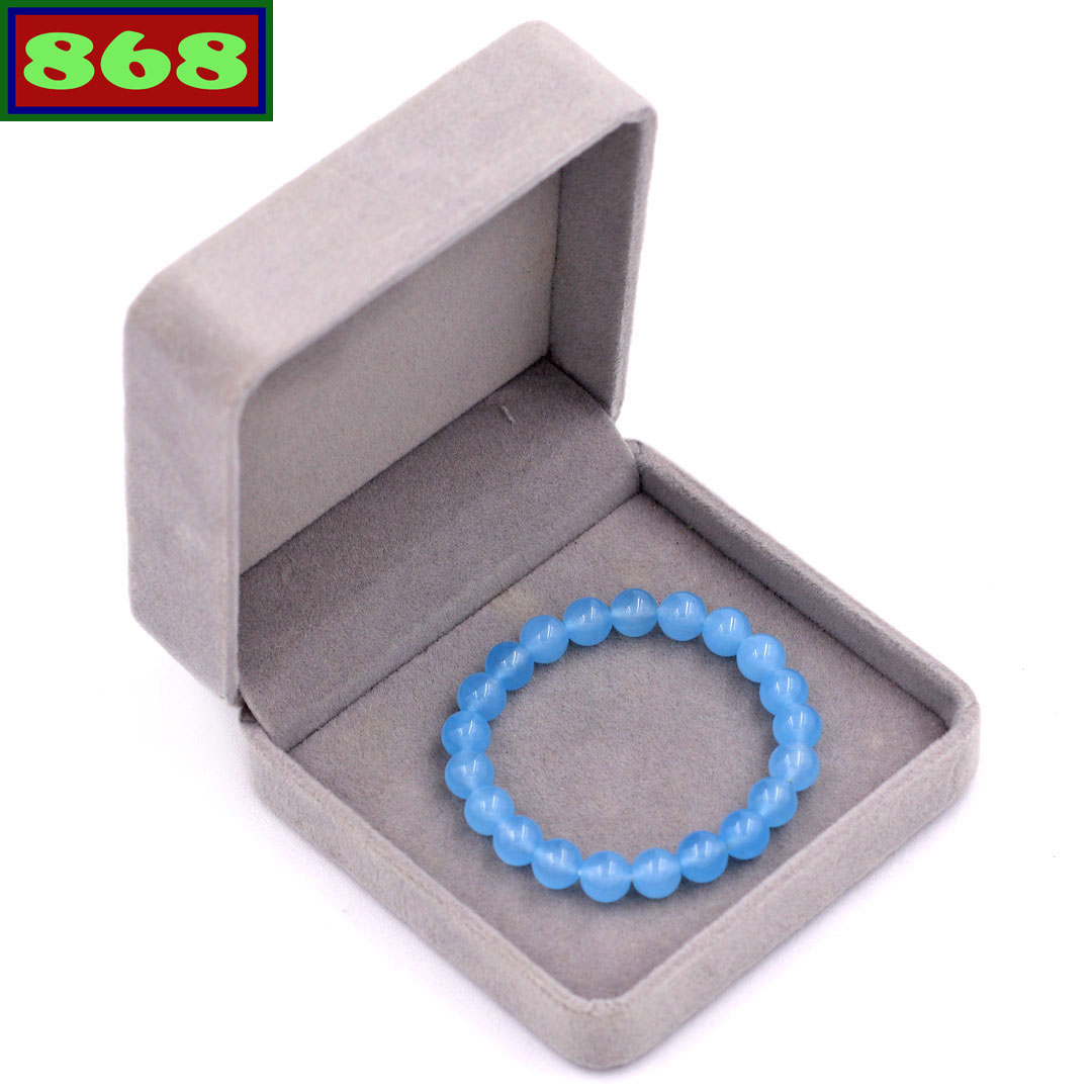 Hand chain quartz stone Blue Sea 8 Cup 21 beads, bracelet beads chain, bracelet male and female, chain bracelet, necklace chain Feng Shui