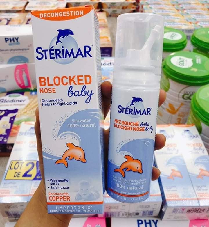 Xịt mũi cá heo Sterimar Pháp