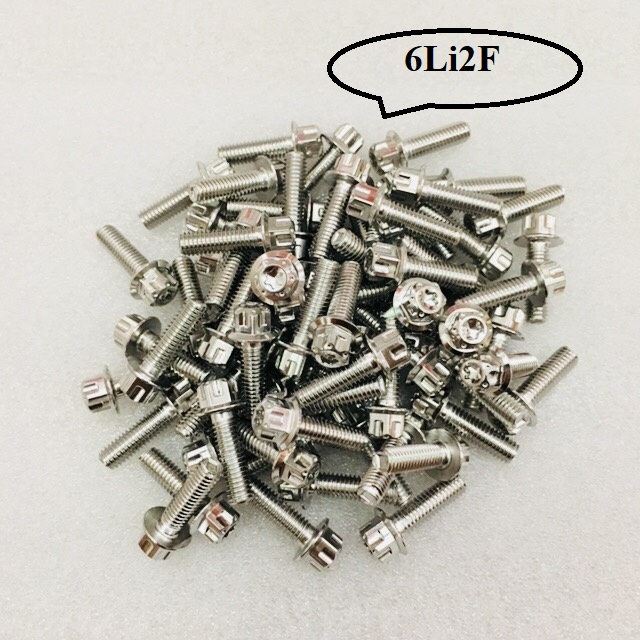 ỐC SALAZA 6LI ĐẦU TRỤ BÔNG ĐỦ SIZE( GIÁ 1 CON)