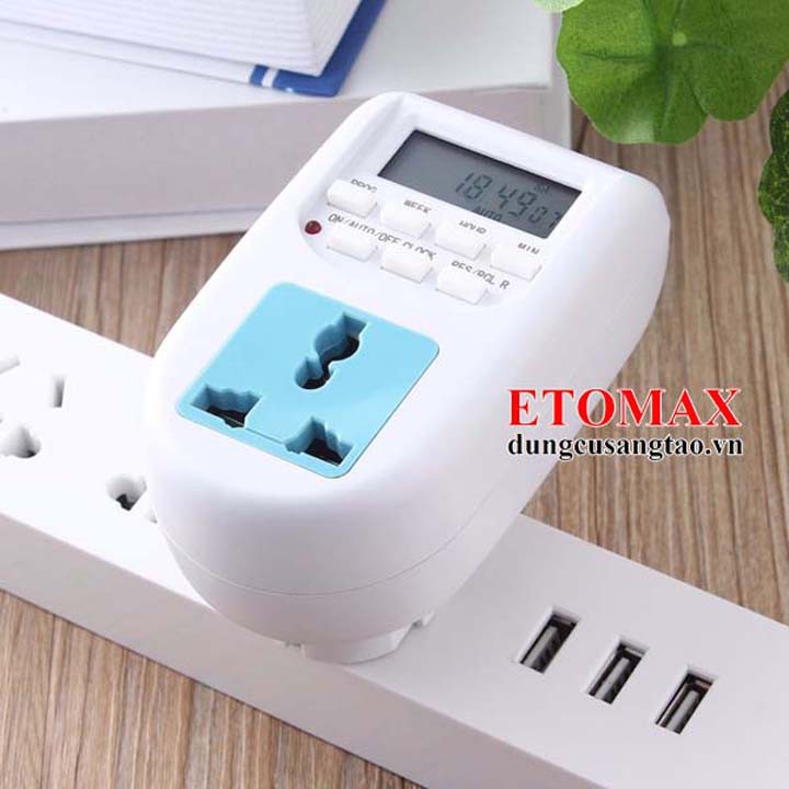 Ổ Cắm Hẹn Giờ Lập Trình Điện Tử Al-06