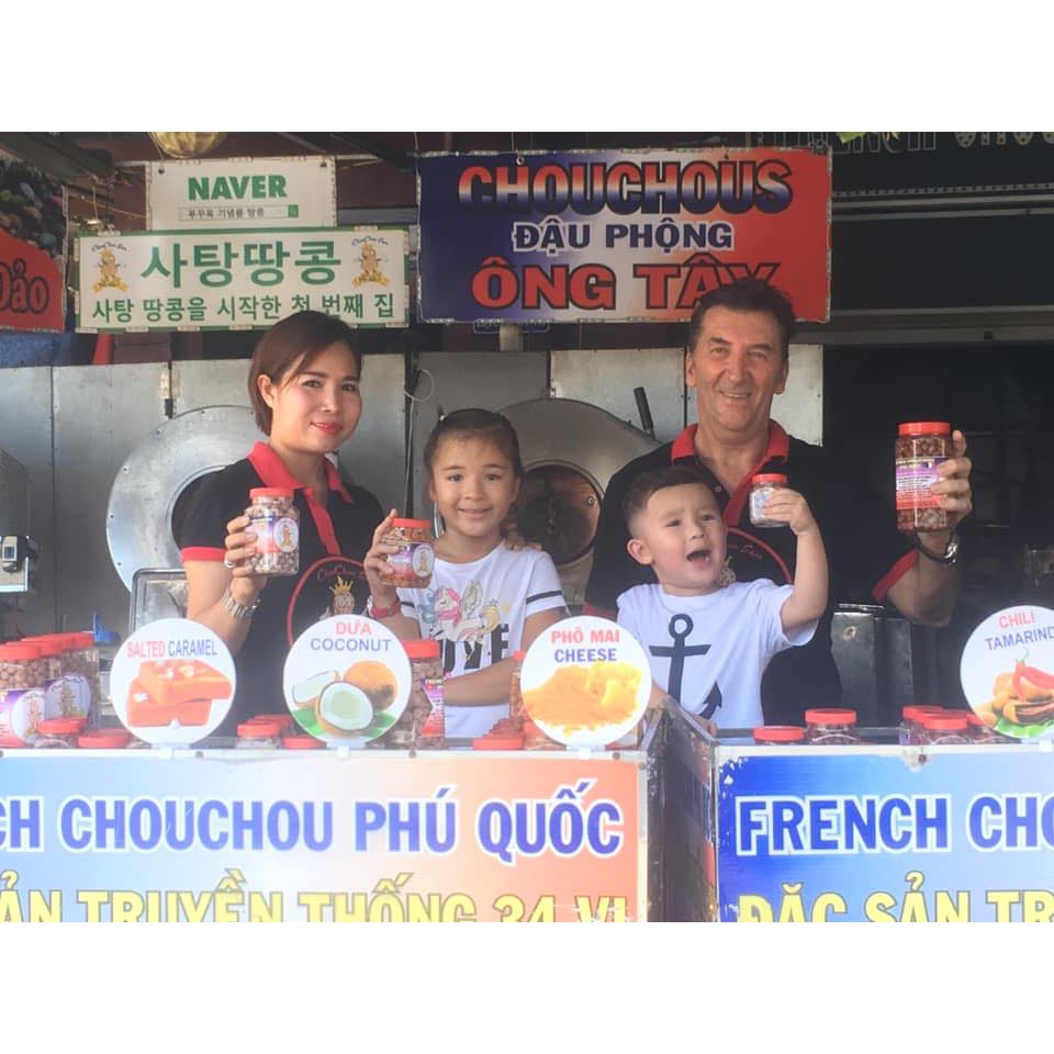 đậu phộng CHOUCHOU PQ vị BBQ 100g