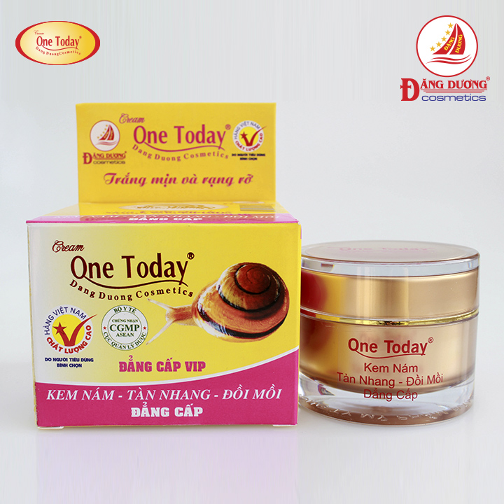 Kem nám tàn nhang đồi mồi Ốc Sên One Today Đẳng Cấp VIP (30g) chính hãng